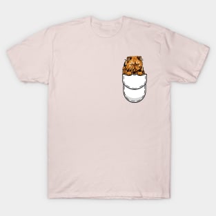 Funny Pocket Cat Persian T-Shirt